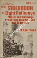 Book cover of British Locomotive Preservation & Light Railway Stocklist / Stockbook of Light Railways by LEITHEAD, R.H.